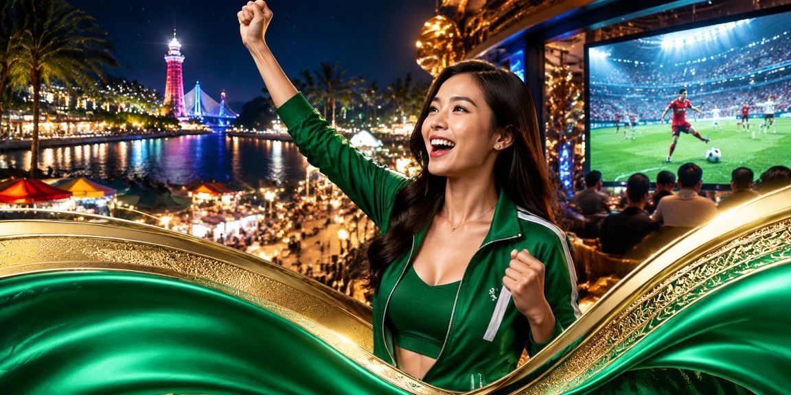 Người phụ nữ tại Phú Quốc dùng điện thoại đặt cược xổ số online trong khung cảnh biển